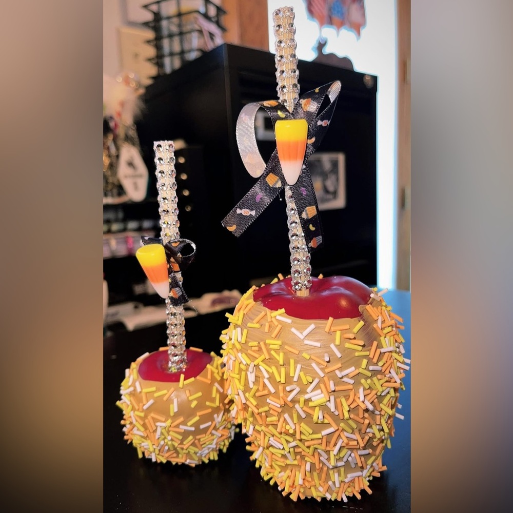 Candy Apple Party Decor with Sprinkles